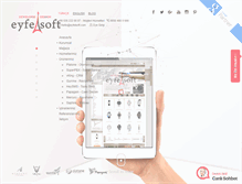 Tablet Screenshot of eyfelsoft.com